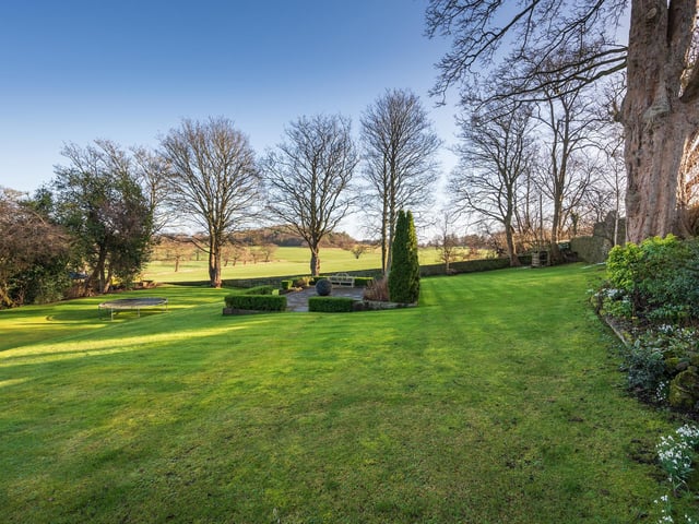 The beautiful gardens provide are in keeping with the grandeur offered by the house itself and are enclosed by stone walls that are lined by tall, mature trees. Gospatric House is priced at offers over £1.9m. Contact Rettie & Co.