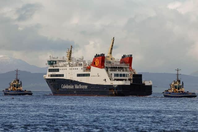 Glen Sannox is one of the delayed ferries.