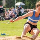 Former Aboyne Academy pupil and Scotland team athlete Kathryn Christie. PIC: Moyra Gray.