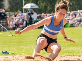 Former Aboyne Academy pupil and Scotland team athlete Kathryn Christie. PIC: Moyra Gray.
