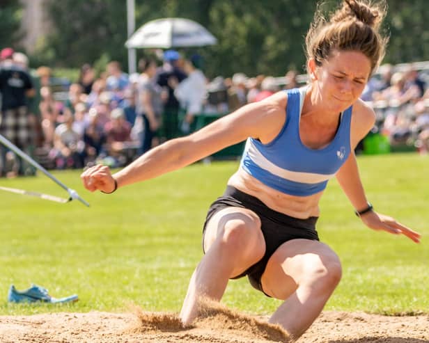 Former Aboyne Academy pupil and Scotland team athlete Kathryn Christie. PIC: Moyra Gray.