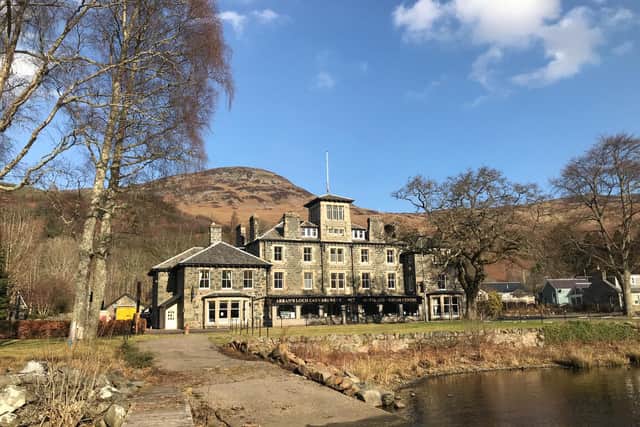 The site on the banks of Loch Earn includes a brewery with the capacity to produce 3,500 litres a day. Picture: contributed.