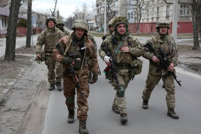 The Ukrainian armed forces have been putting up strong resistance to the invading Russian army (Anatolii Stepanov/AFP via Getty Images)