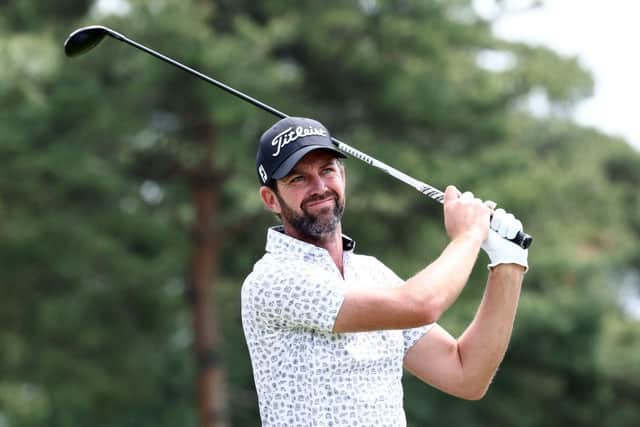 Scott Jamieson in action during the final round of the Korea Championship Presented by Genesis. Picture:  Chung Sung-Jun/Getty Images.
