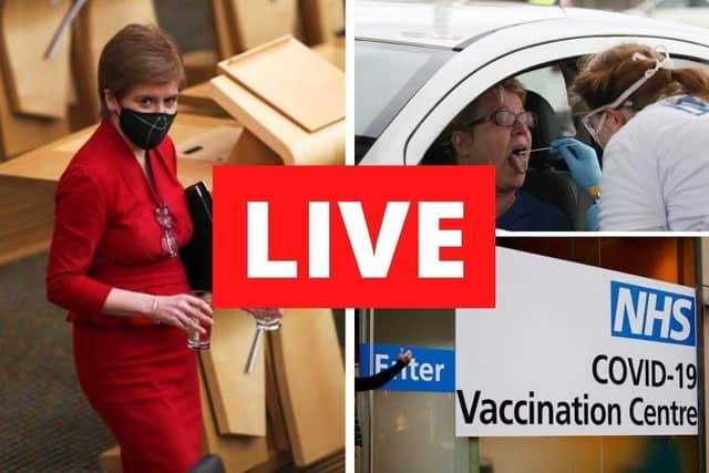 Nicola Sturgeon to give coronavirus update and face FMQs amid calls for her to resign over Salmond Inquiry.