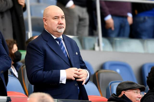 Scottish Rugby chief executive Mark Dodson. (Photo by Ross MacDonald / SNS Group)