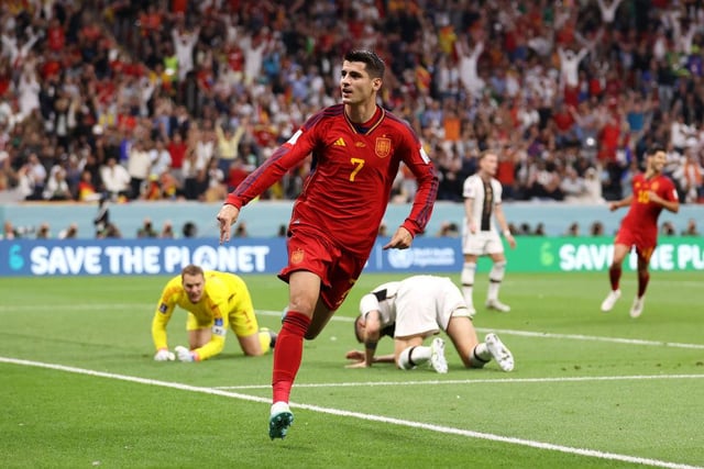 Spain are one of the favourites to win the cup and, with two goals,  Alvaro Morata is their best chance of also winning the Golden Boot according to the bookies - with odds of 16/1.