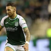 Hibs winger Martin Boyle is visiting a specialist in Manchester over a knee injury that has put his World Cup hopes in jeopardy. (Photo by Ian MacNicol/Getty Images)