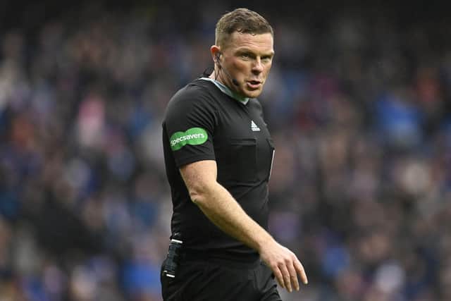 John Beaton will take charge of the Edinburgh derby between Hibs and Hearts at Easter Road on Saturday.  (Photo by Rob Casey / SNS Group)