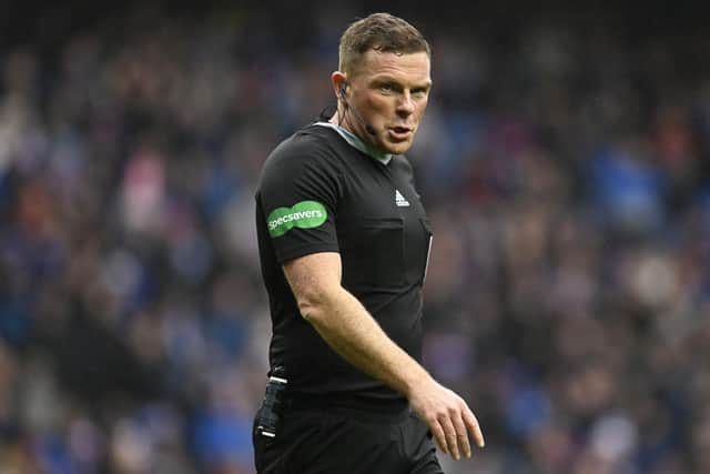 John Beaton will take charge of the Edinburgh derby between Hibs and Hearts at Easter Road on Saturday. (Photo by Rob Casey / SNS Group)