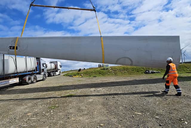 Thrive Renewables is repowering its Sigurd turbine in Orkney, with the decommissioned blades being removed and given new life by ReBlade