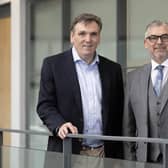 Dr Tom Stratford, CEO, and Mark Inker, both of Edinburgh-based Kelso Pharma. Picture: Robert Perry
