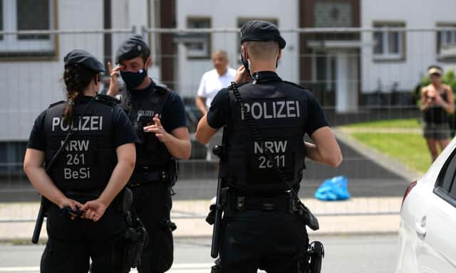 An outbreak at a slaughterhouse in northern Germany is one of many local outbreaks which have caused a spike in the R value in the country (Getty Images)