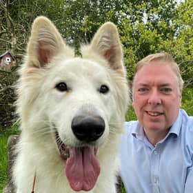 George Greer came up with the business idea after noticing high concentrations of plastic waste on the northern shores of Loch Long while walking his Swiss Shepherd, Noah.