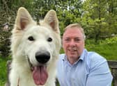 George Greer came up with the business idea after noticing high concentrations of plastic waste on the northern shores of Loch Long while walking his Swiss Shepherd, Noah.