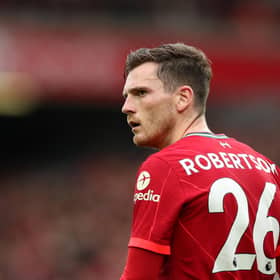 Andy Robertson has extended his Liverpool contract until 2026. (Photo by Jan Kruger/Getty Images,)