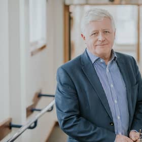 Dr Hugh Hall, Principal of Fife College