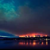 A wildfire burns near Kyle of Lochalsh after weeks of dry weather (Picture: Lochalsh and South West Ross Community Fire Stations)