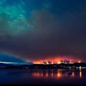 A wildfire burns near Kyle of Lochalsh after weeks of dry weather (Picture: Lochalsh and South West Ross Community Fire Stations)