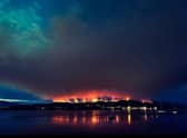A wildfire burns near Kyle of Lochalsh after weeks of dry weather (Picture: Lochalsh and South West Ross Community Fire Stations)