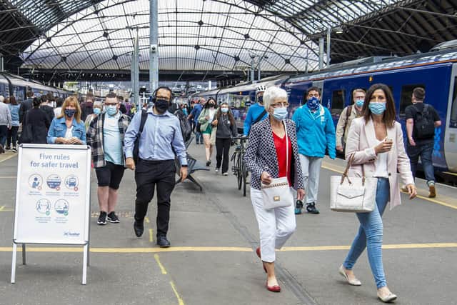 Face coverings are to remain mandatory until April