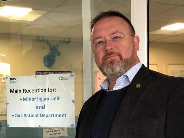 ​David Duguid is concerned at the continued closure of the Summers Ward at Peterhead Community Hospital.