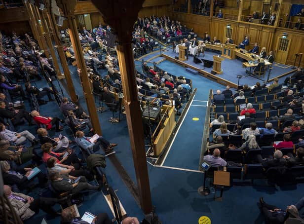 The General Assembly of the Church of Scotland held in Edinburgh earlier this year