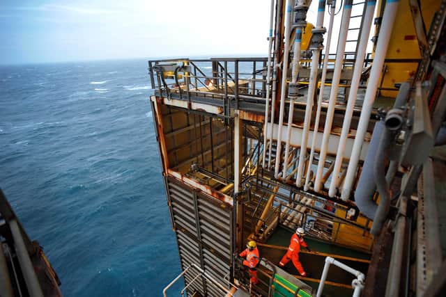 The Scottish economy is expected to be buoyed by oil and gas firms experiencing an increase in both global demand and oil prices. Picture: Andy Buchanan/Getty Images.