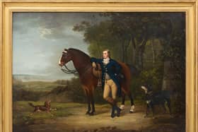 A painting by the artist Alexander Nasmyth of portrait of a gentleman. Picture: Roseberys/PA Wire
