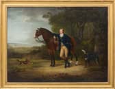 A painting by the artist Alexander Nasmyth of portrait of a gentleman. Picture: Roseberys/PA Wire