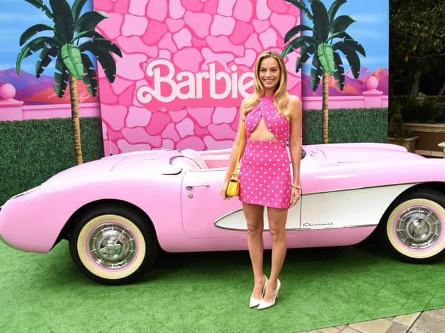 Margot Robbie stars as living doll Barbie in the eponymous film (Picture: Jon Kopaloff/Getty Images)