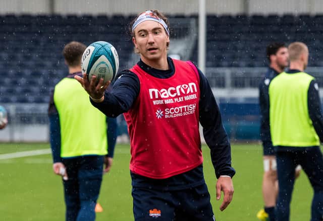 Jamie Ritchie is relishing Edinburgh's return to the DAM Health Stadium for Saturday's match against the Stormers. Picture: Ross Parker/SNS
