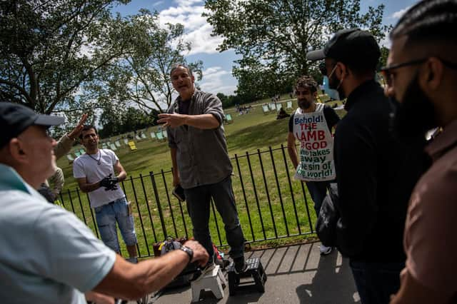 Free speech is a fundamental part of any democracy (Picture: Chris J Ratcliffe/Getty Images)