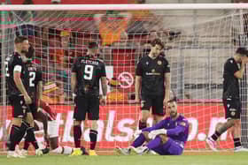 AZ Alkmaar ripped through a dejected Dundee United outfit.