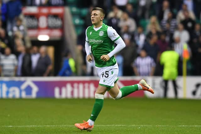 Josh Campbell, currently on loan at Edinburgh City, is one of several Hibs players who have been left kicking their heels due to the lower league football shutdown.