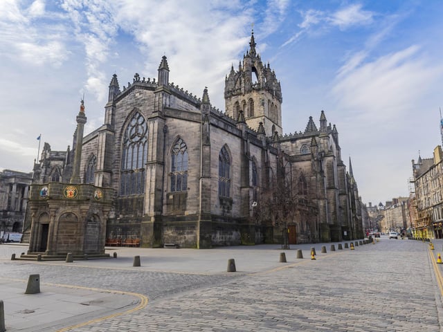 St Giles Cathedral in Edinburgh. (Photo by Mark Scates / SNS Group)