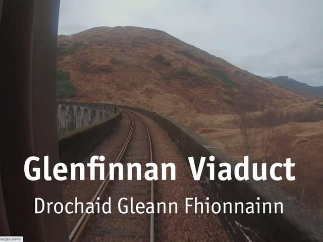 Thousands of people a year flock to the Glenfinnan Viaduct on the line. Picture: ScotRail