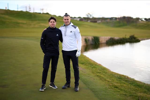 r) Niall Horan and Gareth Bale will support a golf participation drive by The R&A and help inspire new audiences into the sport. Picture: The R&A/Getty Images