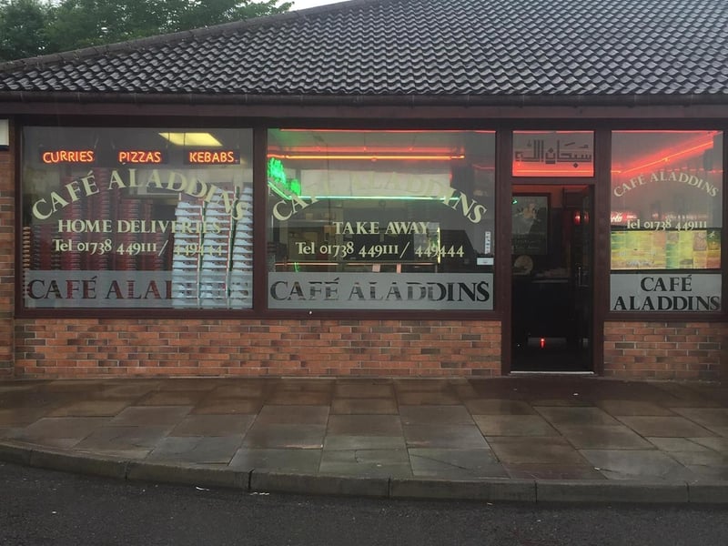 The Aladdins Indian Takeaway in Perth