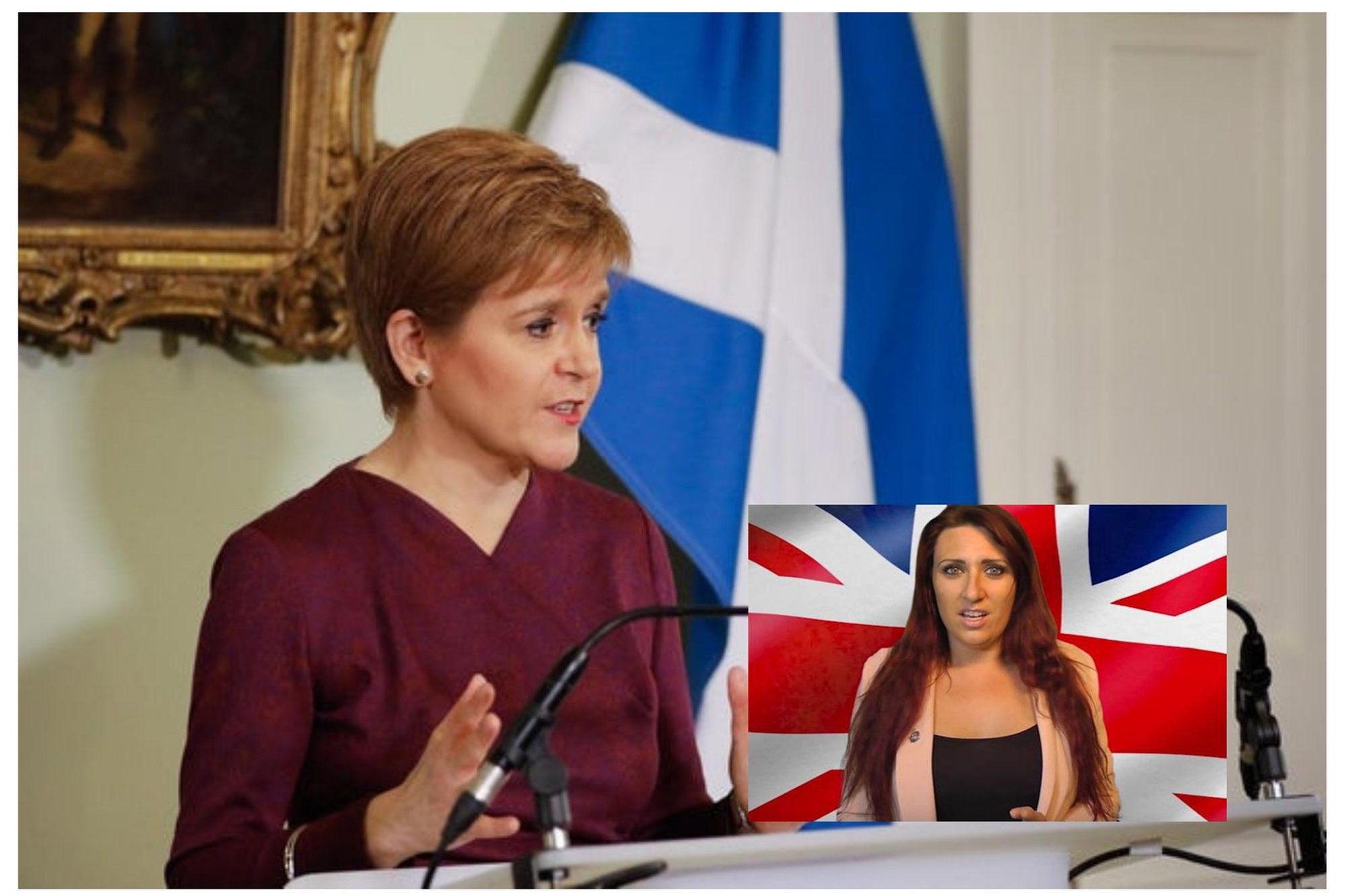 Video: Nicola Sturgeon brands Jayda Fransen 'fascist' and 'racist' in tense confrontation with ex-Britain First deputy