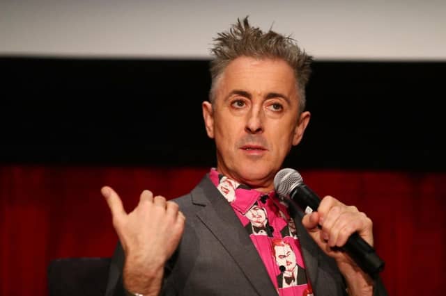 Alan Cumming has plenty to say on a range of topics.