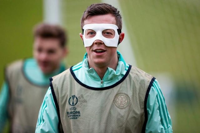 The Celtic captain will lead his side out at Ibrox.