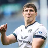 Rory Darge captained Scotland for the first time in the win over Italy.