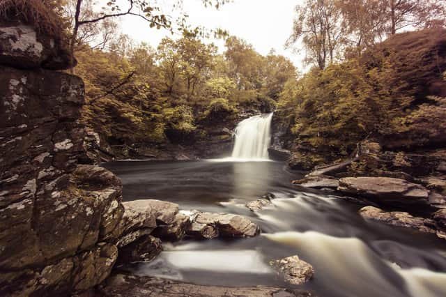 Eight people rescued from The Falls of Falloch, Scotland (Photo: Ross Campbell/Shutterstock).