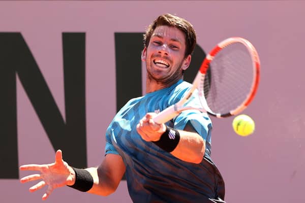 Cameron Norrie saw off Bjorn Fratangelo of the United States in the first round of the French Open. Picture: Clive Brunskill/Getty Images