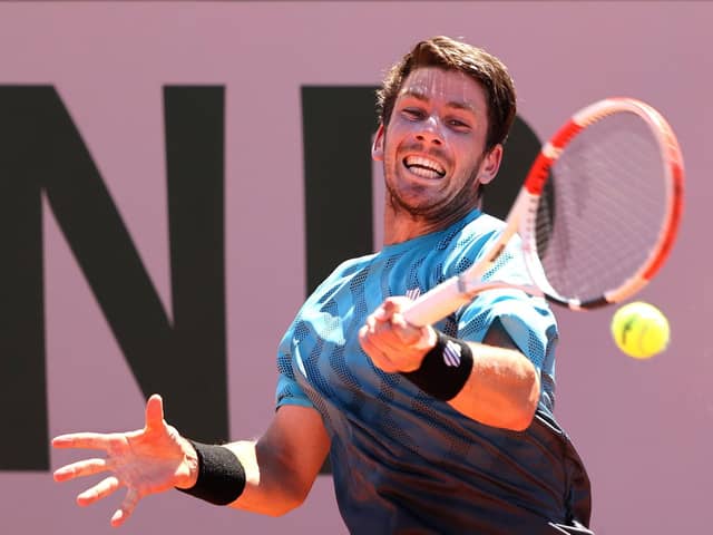 Cameron Norrie saw off Bjorn Fratangelo of the United States in the first round of the French Open. Picture: Clive Brunskill/Getty Images