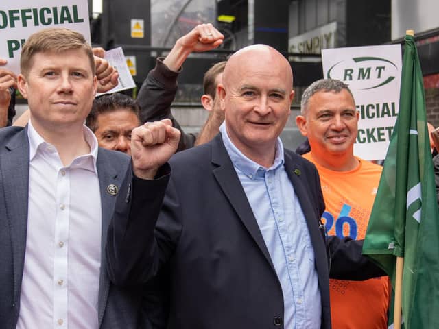 Rishi Sunak's government seem determined to crush the RMT and demonise its leader, Mick Lynch (Picture: Ming Yeung/Getty Images)