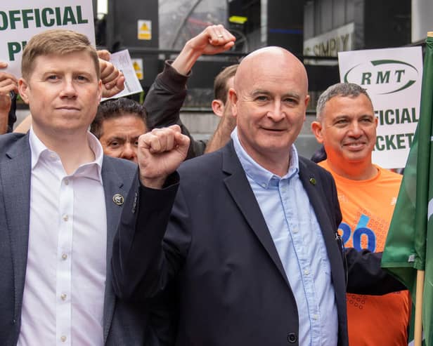 Rishi Sunak's government seem determined to crush the RMT and demonise its leader, Mick Lynch (Picture: Ming Yeung/Getty Images)