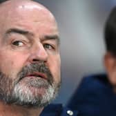 Scotland manager Steve Clarke before his side's 4-1 defeat to France on Tuesday: (Photo by Mike Hewitt/Getty Images)