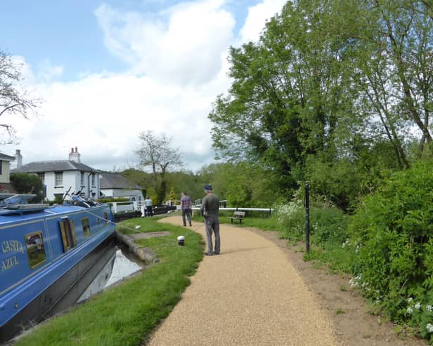 The Grand Union Canal at Leighton Buzzard